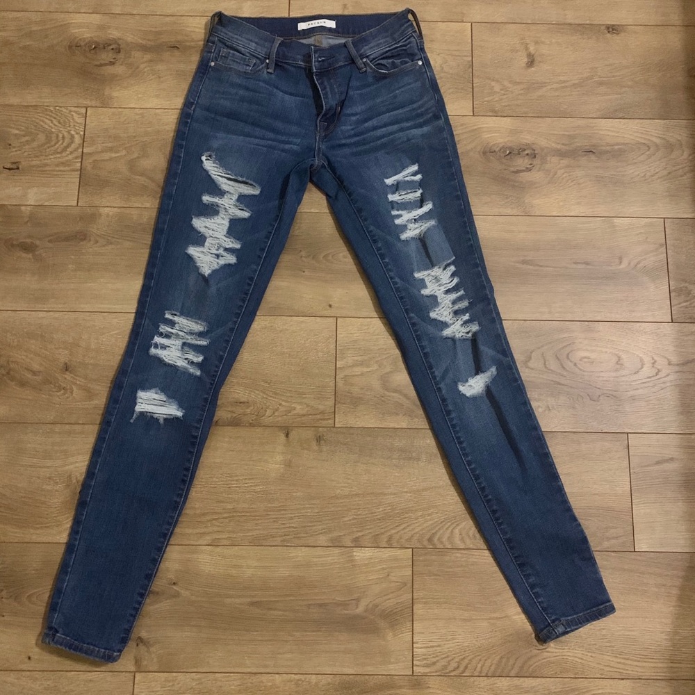 pacsun low rise skinny jeans